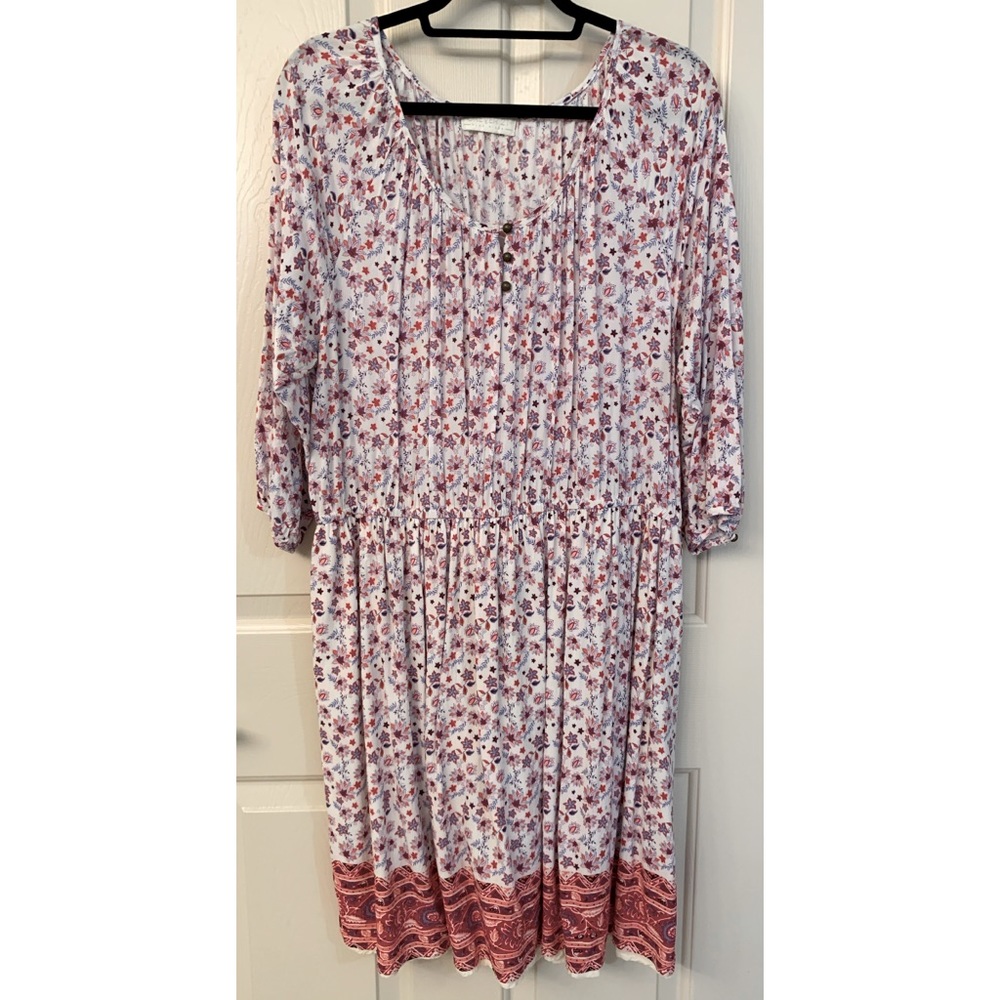 Forever 21+ boho peasant dress